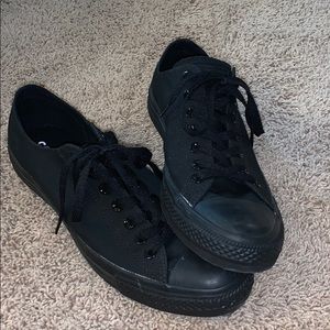 Converse All-Star Men’s Shoes Black - Size 10